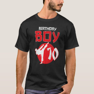 Karate Taekwondo 10 Jahre alt Geburtstag Kampfkuns T-Shirt