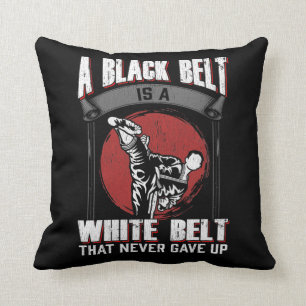Karate Taekwondo Black Belt Kampfkünste Kissen