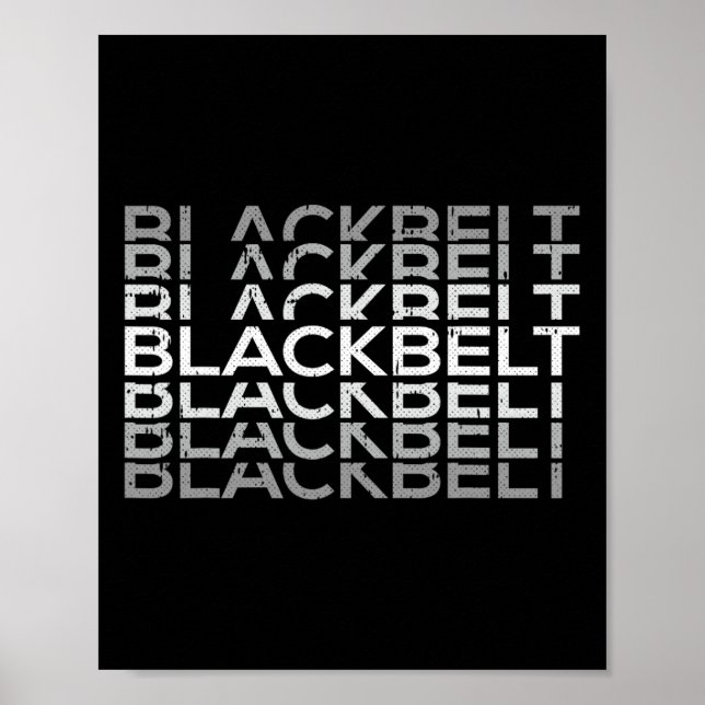 Karate Taekwondo Tkd Jiu J. Poster (Vorne)