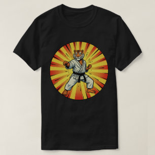 Karate Tiger Master - Kampfsport Power Strike T-Shirt