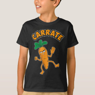 Karate-Training Karate Puppe niedlich & Funny Carr T-Shirt