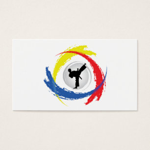 Karate-Tricolor Emblem