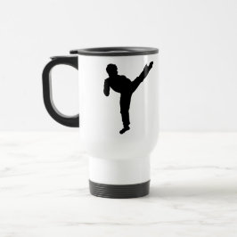 Karate-Tritt-Tasse Reisebecher
