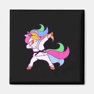 Karate Unicorn Magnet