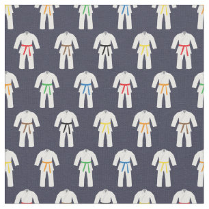 Karate Uniform Martial Arts Pattern Stoff
