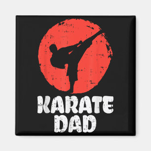 Karate-Vater Kämpfer japanische Kampfkunst Väter Magnet