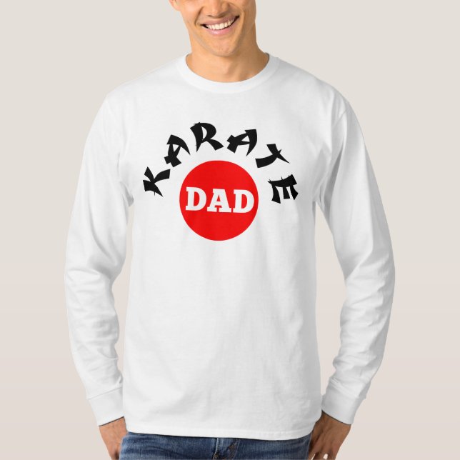 Karate-Vater T-Shirt (Vorderseite)