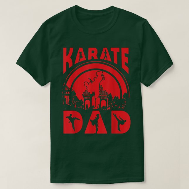Karate Vater T-Shirt (Design vorne)