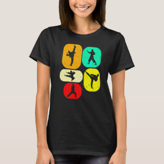 Karate Vintag Retro Martial Arts Coach Fighter T-Shirt