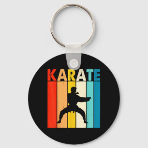 Karate Vintage Schlüsselanhänger