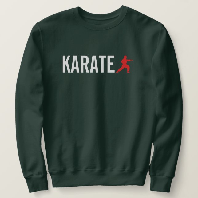Karate Warrior Sweatshirt (Design devant)