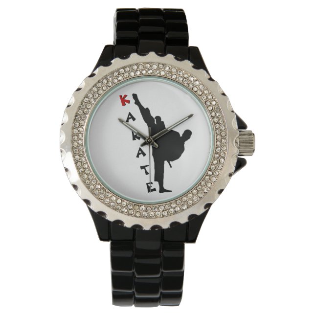 Karate Watch Armbanduhr (Vorderseite)