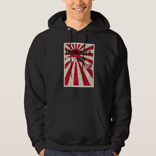 Karate White Belt Youth Hoodie (Vorderseite)