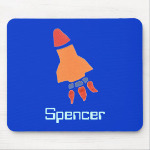 Karatekat-Rakete Identifikation mousepad