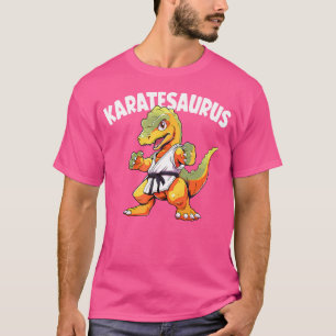 Karatesaurus Karate Dinosaur T-Shirt