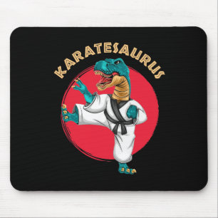 Karatesaurus Lustiger Karate Dinosaur  Mousepad