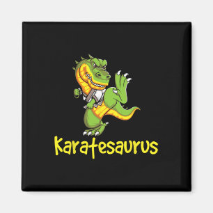 Karatesaurus - Selbstverteidigung der Kampfkünste  Magnet