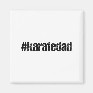 Karatevater Lustiges Karate-Vater-T-Shirt Magnet