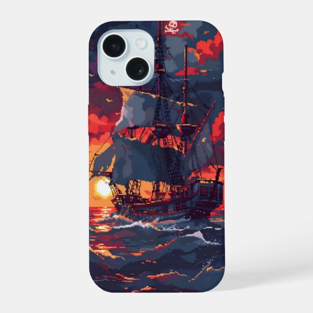 Karavelle iPhone 15 Hülle (Rückseite)