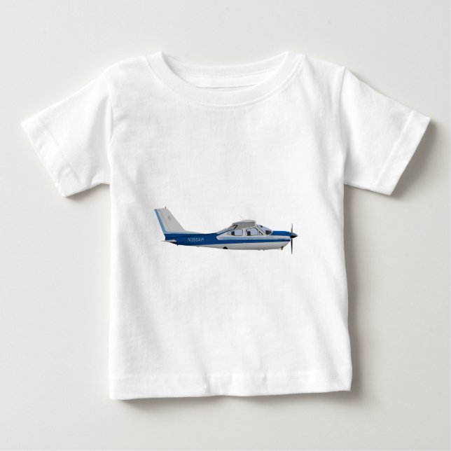 Kardinal 395395 Cessnas 177RG Baby T-shirt (Vorderseite)