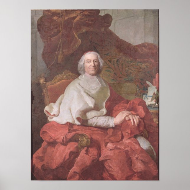 Kardinal Andre Hercule de Fleury Poster (Vorne)