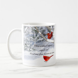 Kardinal aus der Tasse des Himmels