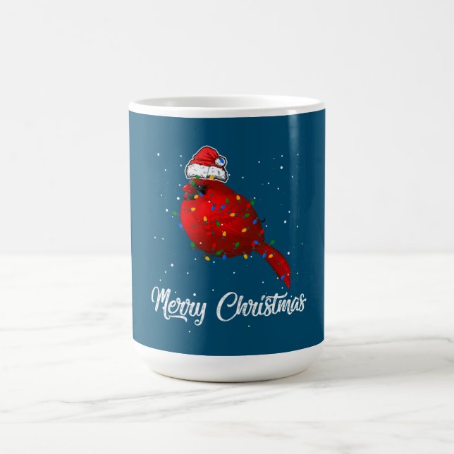 Kardinal Bird Christmas Light Cocktail Kardinal Kaffeetasse (Mittel)