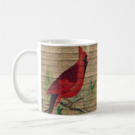 Kardinal Bird Design Coffee Tasse Cup
