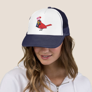Kardinal Bird Liebe Paarung von Anrufen Truckerkappe