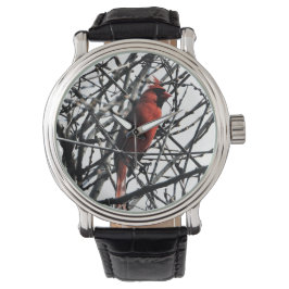 Kardinal Bird Watch Armbanduhr