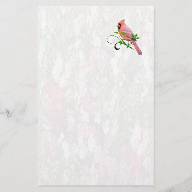 Kardinal Briefpapier (Vorderseite)