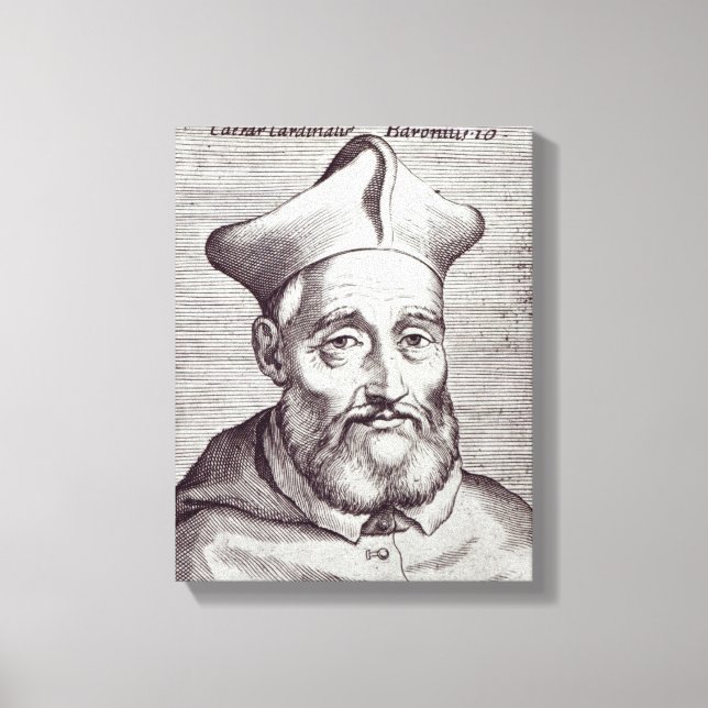 Kardinal Cesare Baronio Leinwanddruck (Vorderseite)