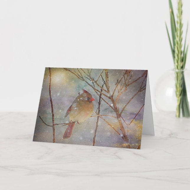 Kardinal Dankeskarte (Vorderseite)