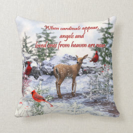 Kardinal Engel aus dem Himmel Kissen