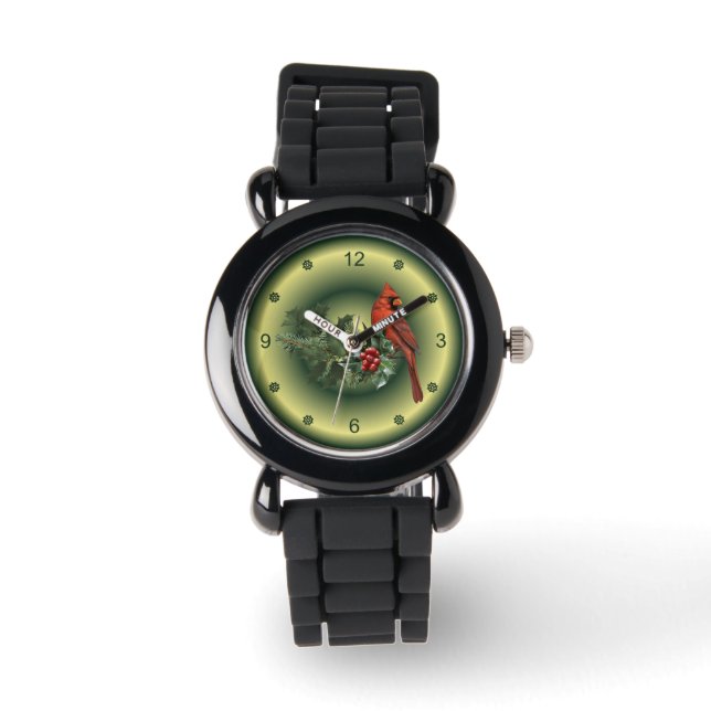 Kardinal erscheinen, wenn Engel in der Nähe von ~C Armbanduhr (Vorderseite)