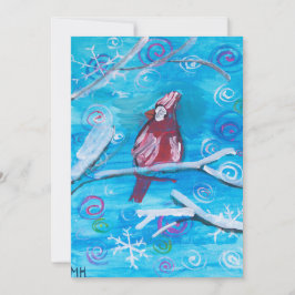 Kardinal Feiertagskarte