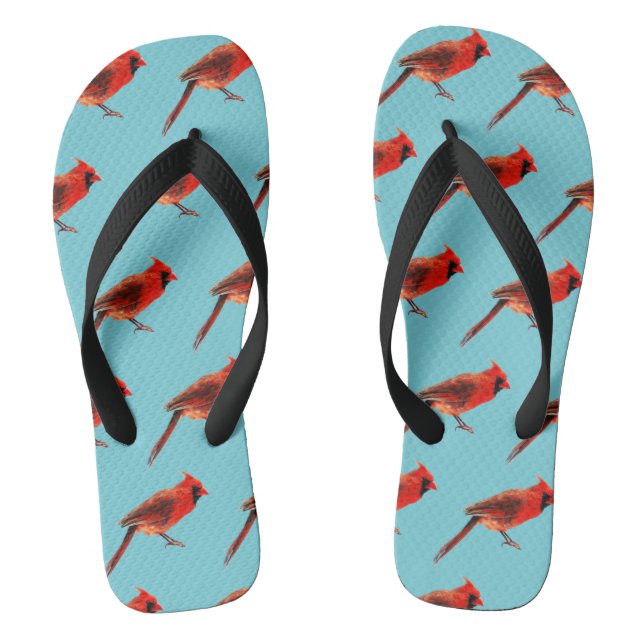 Kardinal Flip Flops (Fußbett)