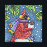 KARDINAL GARANTIERT SNOWMAN, NIEDLICHE CHRISTMAS R MAGNET<br><div class="desc">MIT SNOWBALLEN UMGEBEN. HUMOROUS KARDINAL MAGNET *Anpassen ... Suchen Sie nach passenden Elementen Susan Brack Designs</div>