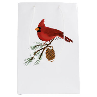 Kardinal-Geschenktasche Mittlere Geschenktüte