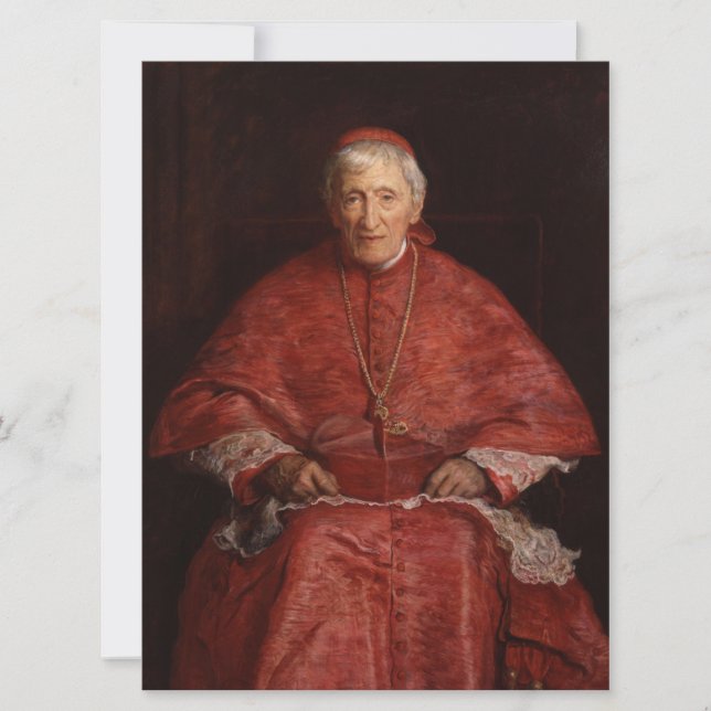 Kardinal John Henry Newman Karte (Vorderseite)