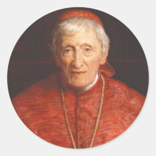 Kardinal John Henry Newman Katholische Heilige Runder Aufkleber