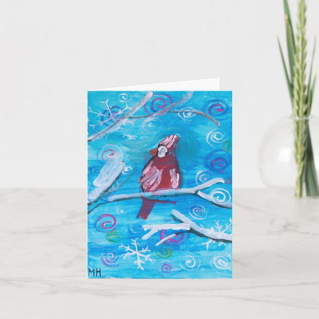 Kardinal Karte (Vorderseite)