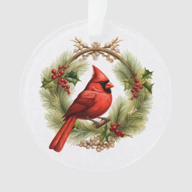 Kardinal Ornament (Vorderseite)