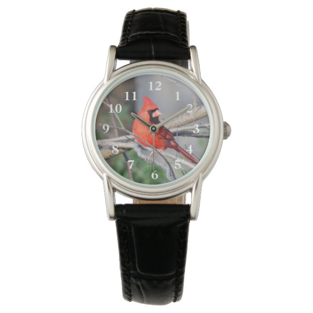 Kardinal Pose Armbanduhr (Vorderseite)
