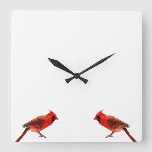 Kardinal Quadratische Wanduhr
