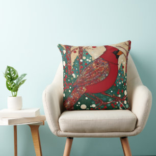 Kardinal Red Bird Kissen