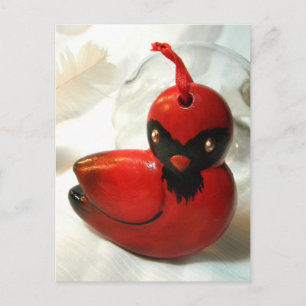 Kardinal Red I Postkarte