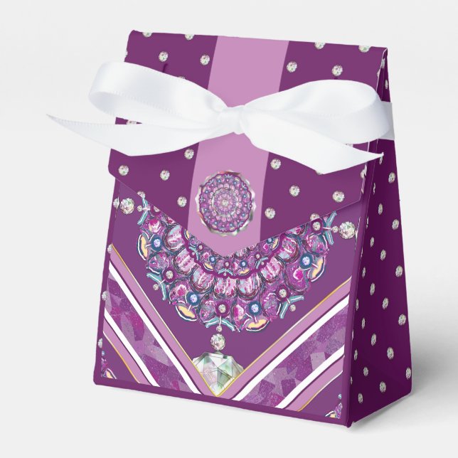 Kardinal Red Rosace Geschenkschachtel (Vorderseite)