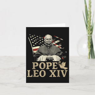 Kardinal Robert Prevost Shirt Papst Leo Xiv Karte
