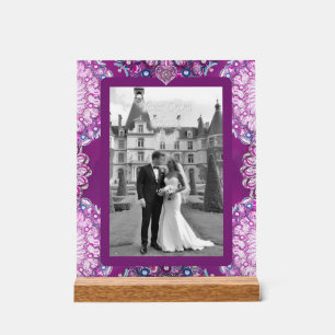 Kardinal Rosace Acrylschild